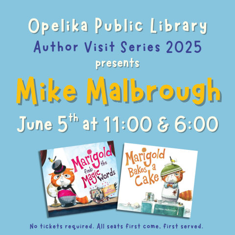 Mike Malbrough June 5th at 11:00 & 6:00