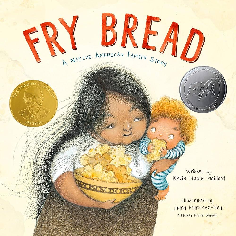 The cover of the children's book Fry Bread: A Native American Family Story. 
